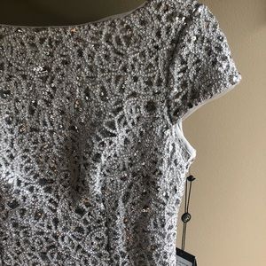 Adrianna Papell sequin cocktail dress